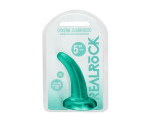 RealRock CC 5in Curve Dildo WSuction Tur