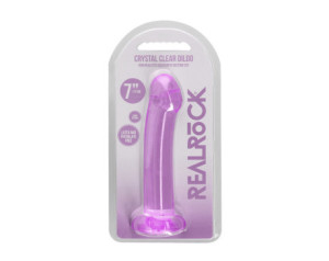 RealRock CC 7in Dildo W/Suction Cup Pur