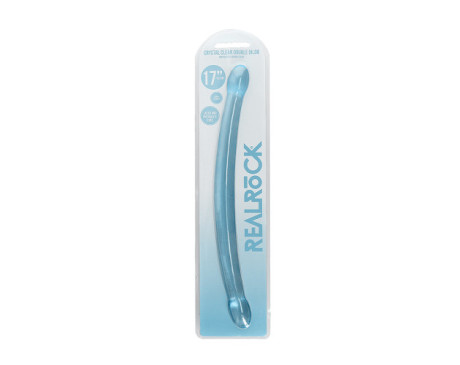 RealRock CC 17in Double Dildo Blue