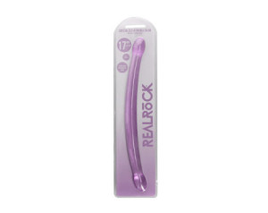 RealRock CC 17in Double Dildo Purple