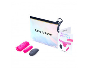 Love to Love Secret Panty 2 Pink BAGGED