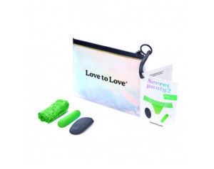 Love to Love Secret Panty 2 Green BAGGED