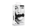 Ouch B&W Silicone BoneGag Adjustable Blk