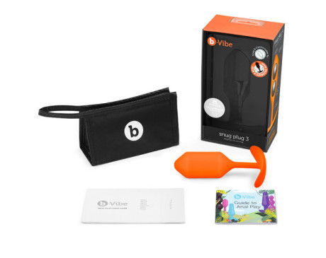 b-Vibe Snug Plug 3 Orange