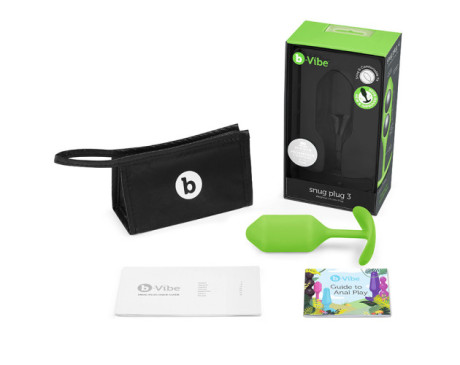 b-Vibe Snug Plug 3 Lime