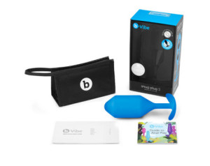 b-Vibe Snug Plug 5 Blue