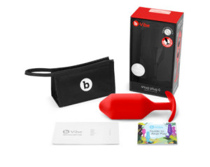 b-Vibe Snug Plug 6 Red