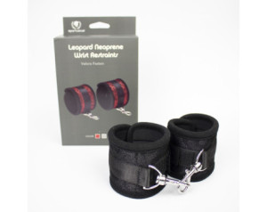 Wrist Restraints Neoprene Black