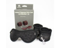 Blindfold Wrist Cuff Kit Neoprene Black