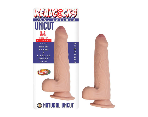 Realcocks Dual Uncut Slid Thin 8.5in W