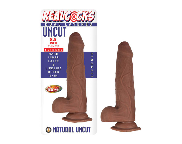 Realcocks Dual Uncut Slid Thin 8.5in Br