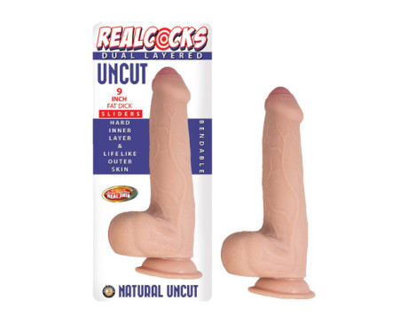 Realcocks Dual Uncut Slid Fat 9in W