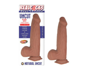 Realcocks Dual Uncut Slid Thick 9.25i Br