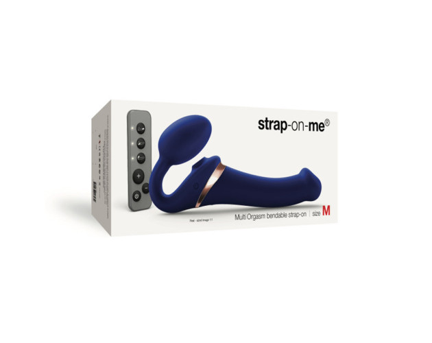 Strap-On-Me MultiOrgasmBendStrapOn Blu M