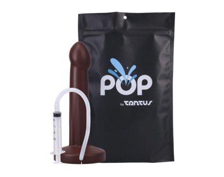 Tantus POP Squirting Dildo Brown BAG