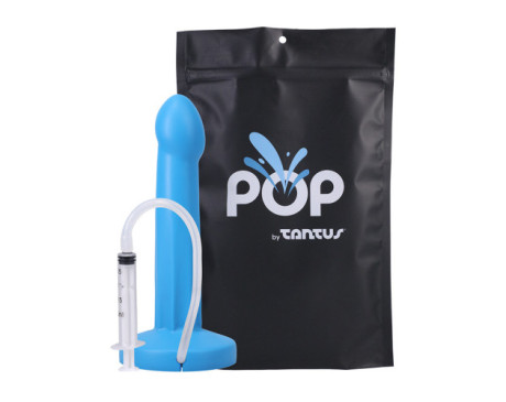 Tantus POP Squirting Dildo Blue BAG