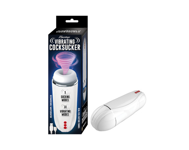 Vibrating Cocksucker White