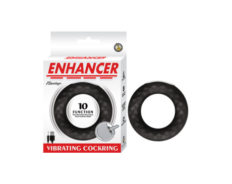 Enhancer Vibrating Cockring Black