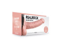 RealRock 7in Hollow Strap-On W/Balls Bge