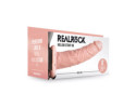 RealRock 8in Hollow Strap-On Beige