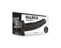 RealRock 8in Hollow Strap-On Black