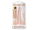 RealRock 6in Slim Dildo W/Suction Beige