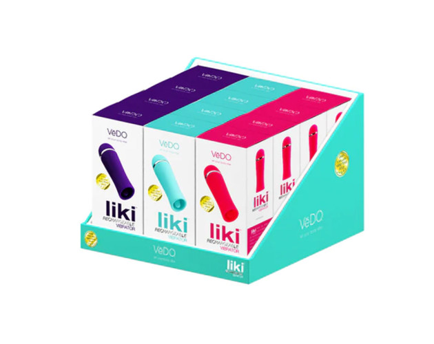 Vedo Liki Recharge Flicker Vibe 12pc DP