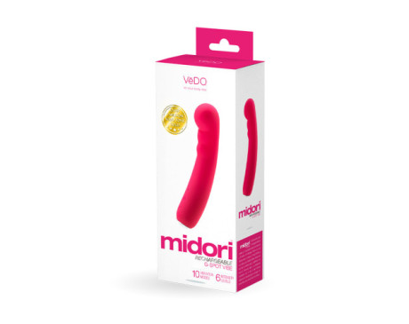 Vedo Midori Recharge G-Spot Vibe Pink