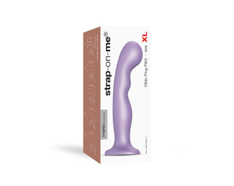 Strap-On-Me Hybrid DildoPlugP&G LtPur XL