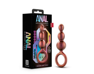 Anal Adventures Matrix BeadLoopPlug Cop