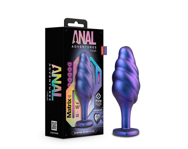 Anal Adventures Matrix BumpBlingPlug Sap