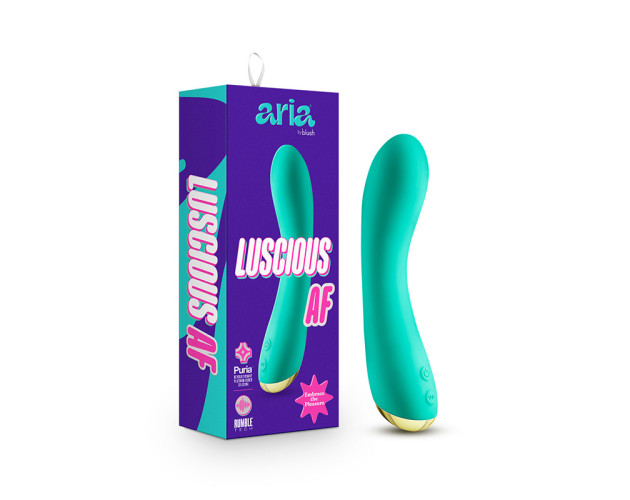 Aria Luscious AF G-Spot Vibrator Teal