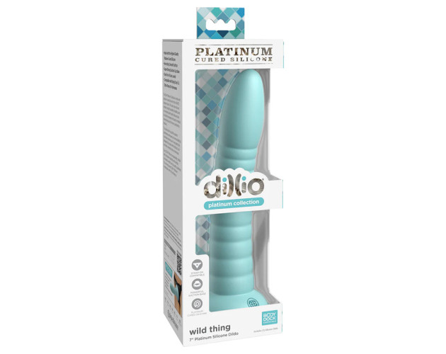 Dillio Platinum WildThing 7in Dildo Teal