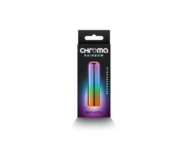 Chroma Rainbow Rechargeable Vibe Small