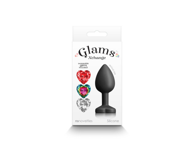 Glams Xchange Heart Anal Plug Small