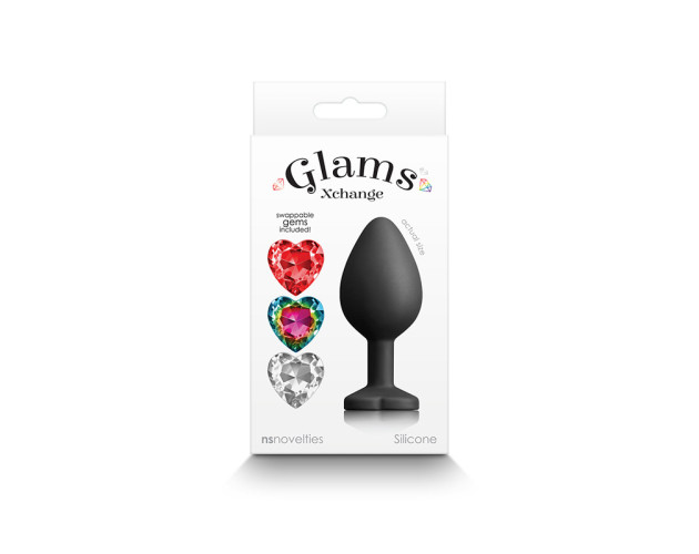 Glams Xchange Heart Anal Plug Medium