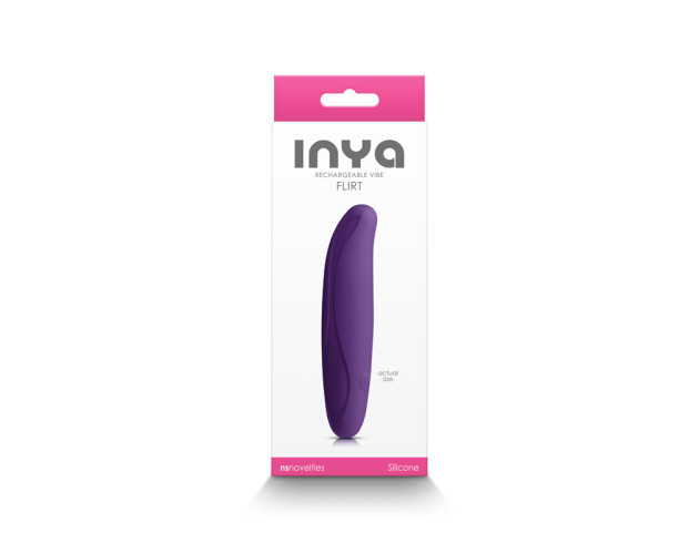 INYA Flirt Rechargeable Vibe Dark Purple