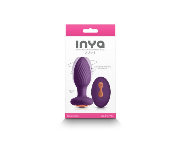 INYA Alpine Recharg Gyrating Plug Purple