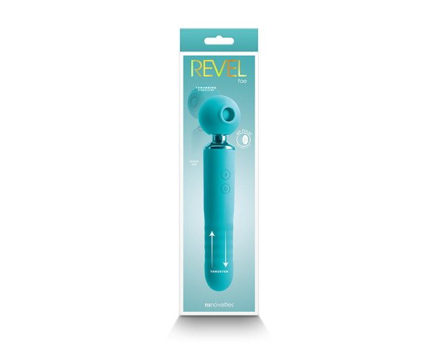 Revel Fae Stimulator Air Pulse Teal