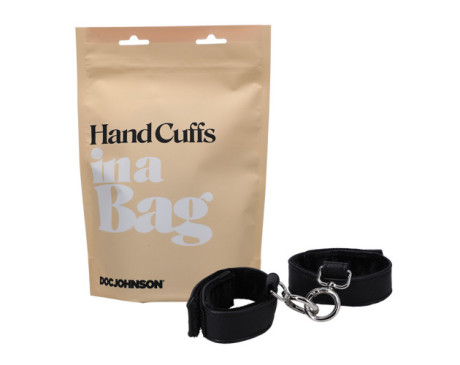 In A Bag HandCuffs Black