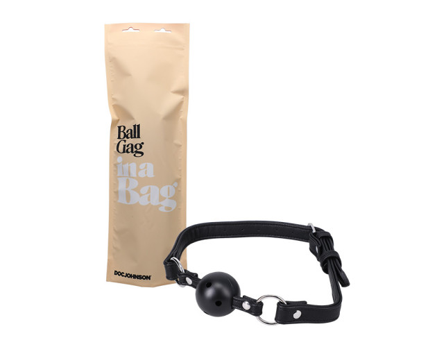 In A Bag Ball Gag Black