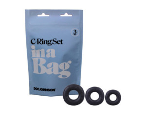 In A Bag C-Ring Set Black