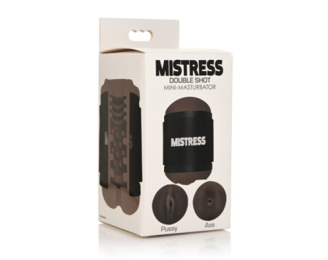 Mistress Double Shot Mini Pussy&Ass Dark