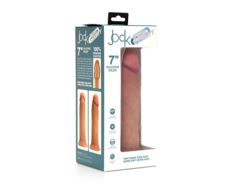 Jock Dual Dens 7in Silicone Dildo