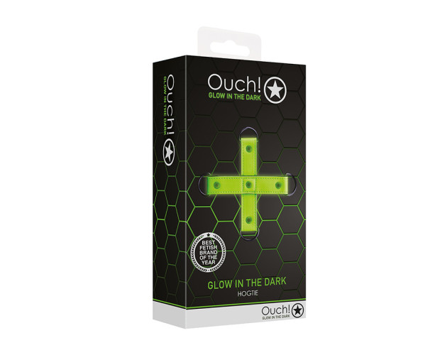 Ouch GITD Hogtie Neon Green