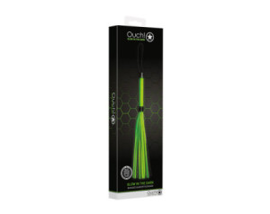 Ouch GITD Flogger Neon Green