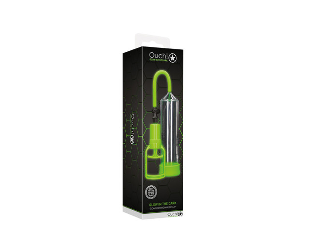 Ouch GITD ComfortBeginnerPump NeonGreen