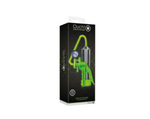 Ouch GITD Elite Beginner Pump NeonGreen