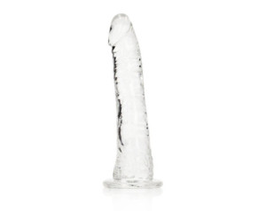 RealRock CC Slim 6in Dildo Clear