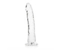 RealRock CC Slim 8in Dildo Clear